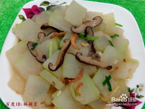 冻瓜怎样炒着吃,冻瓜炒制新食法